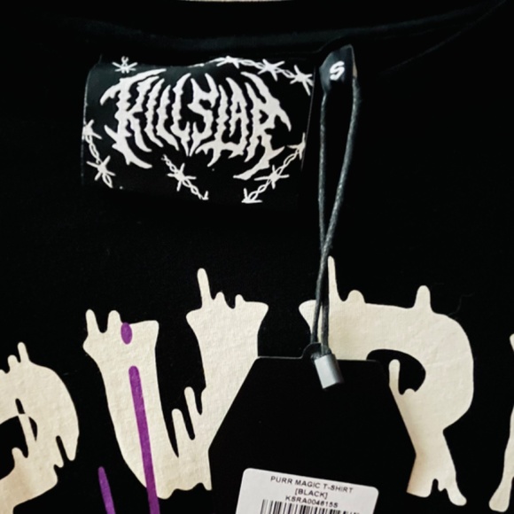 Killstar Purr Magic T-Shirt NWT - Picture 2 of 2